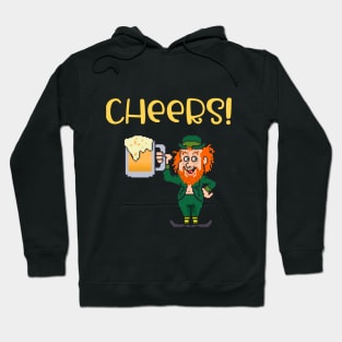 Cheers Leprechaun Hoodie